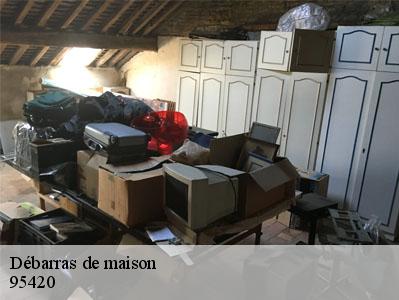 Débarras de maison 95420